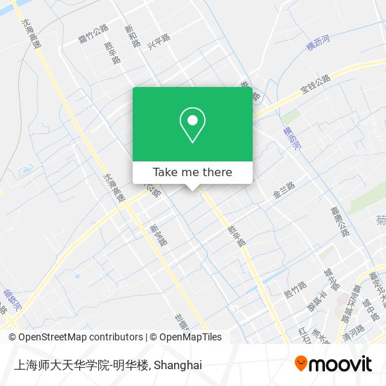 上海师大天华学院-明华楼 map