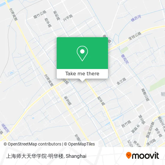 上海师大天华学院-明华楼 map