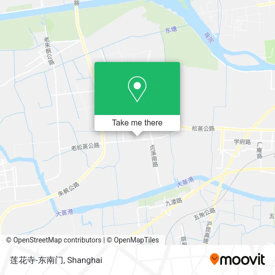 莲花寺-东南门 map