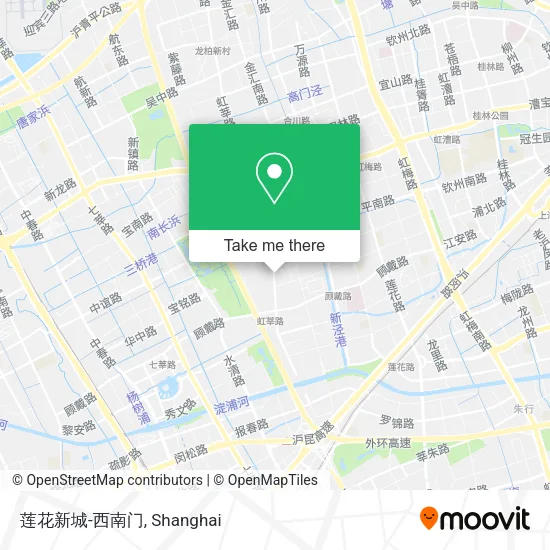 莲花新城-西南门 map