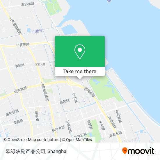 翠绿农副产品公司 map