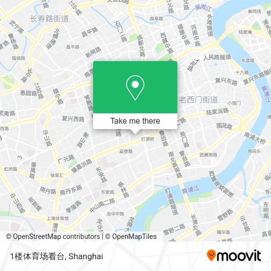 1楼体育场看台 map