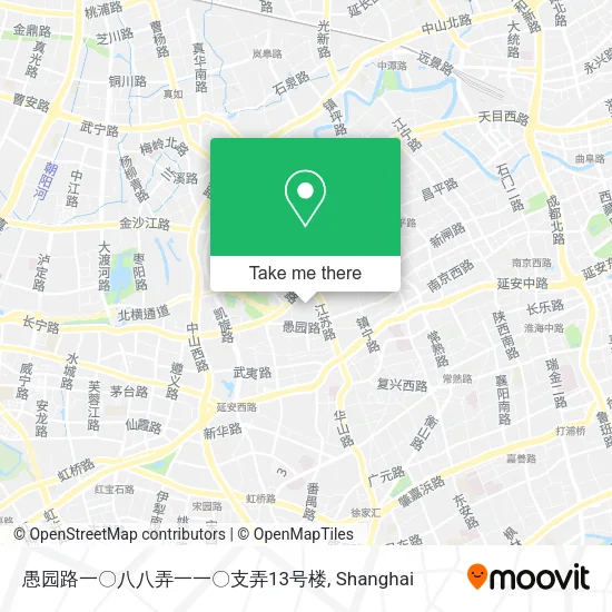 愚园路一〇八八弄一一〇支弄13号楼 map