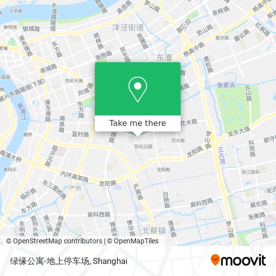 绿缘公寓-地上停车场 map