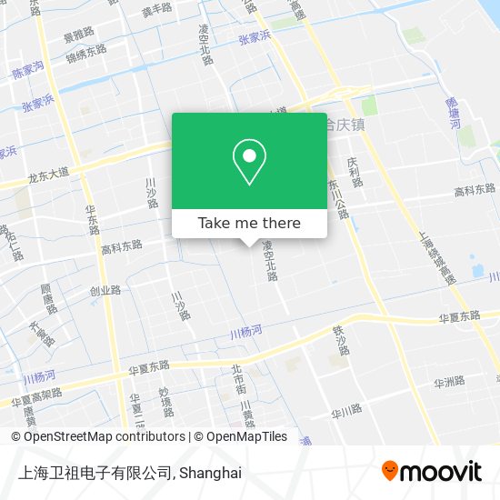 上海卫祖电子有限公司 map