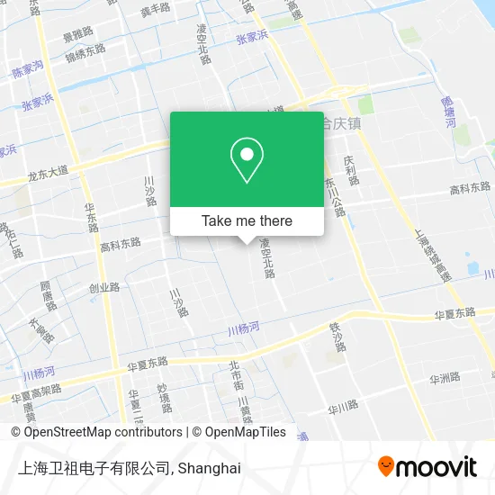 上海卫祖电子有限公司 map