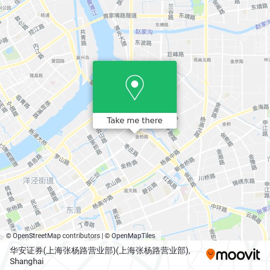 华安证券(上海张杨路营业部)(上海张杨路营业部) map