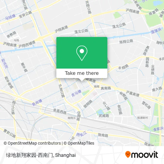 绿地新翔家园-西南门 map