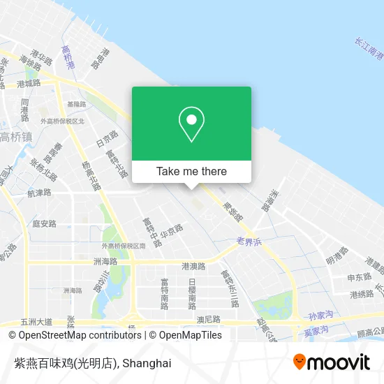 紫燕百味鸡(光明店) map