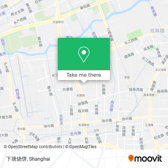 下塘烧饼 map