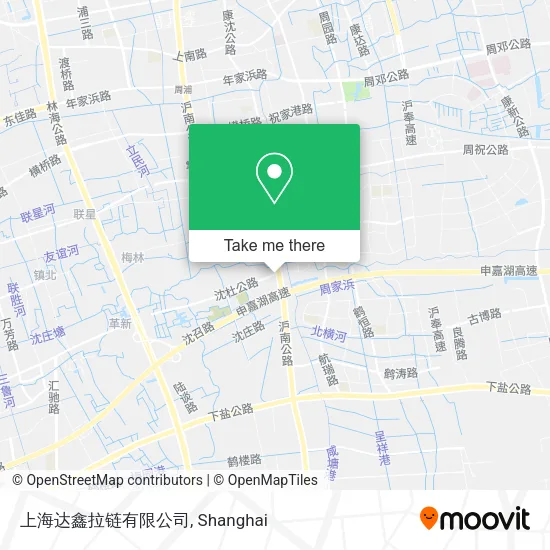 上海达鑫拉链有限公司 map