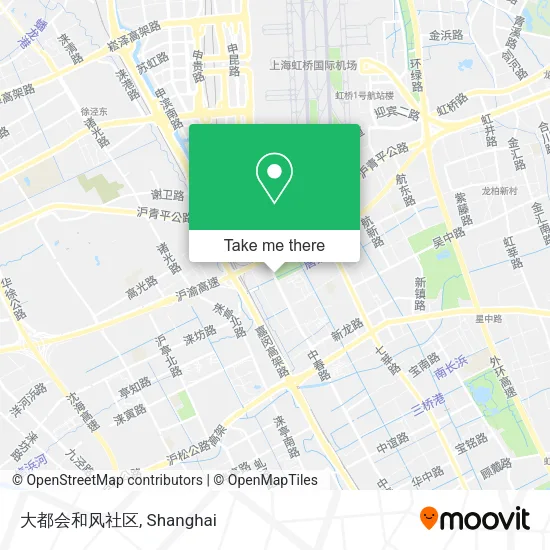 大都会和风社区 map