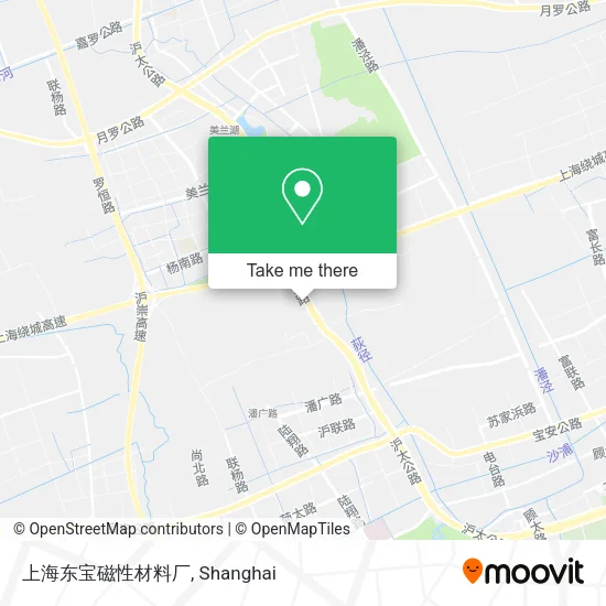 上海东宝磁性材料厂 map