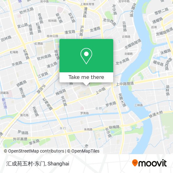 汇成苑五村-东门 map