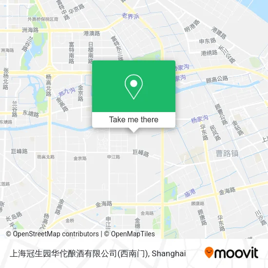 上海冠生园华佗酿酒有限公司(西南门) map
