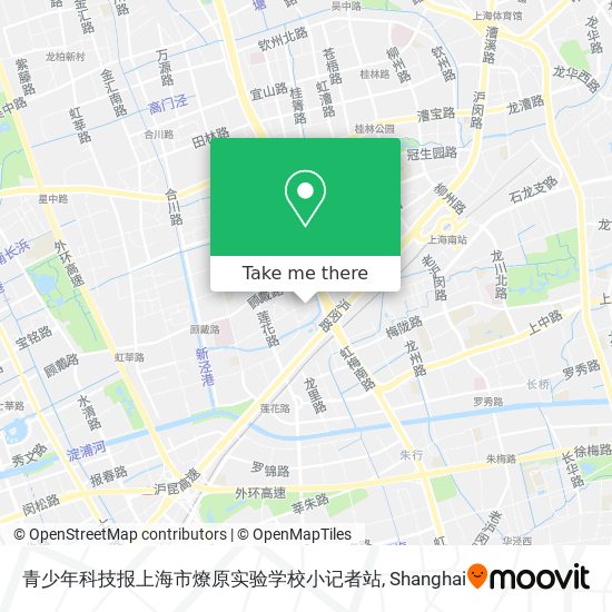 青少年科技报上海市燎原实验学校小记者站 map