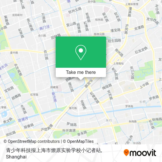 青少年科技报上海市燎原实验学校小记者站 map