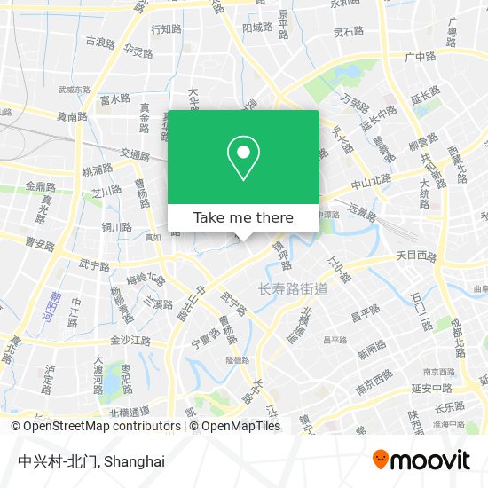 中兴村-北门 map