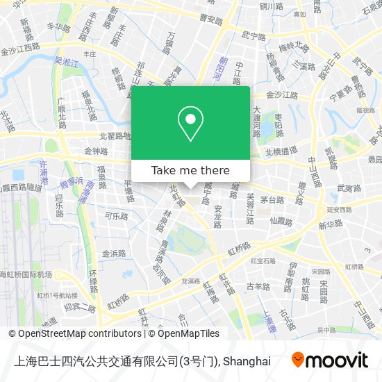上海巴士四汽公共交通有限公司(3号门) map