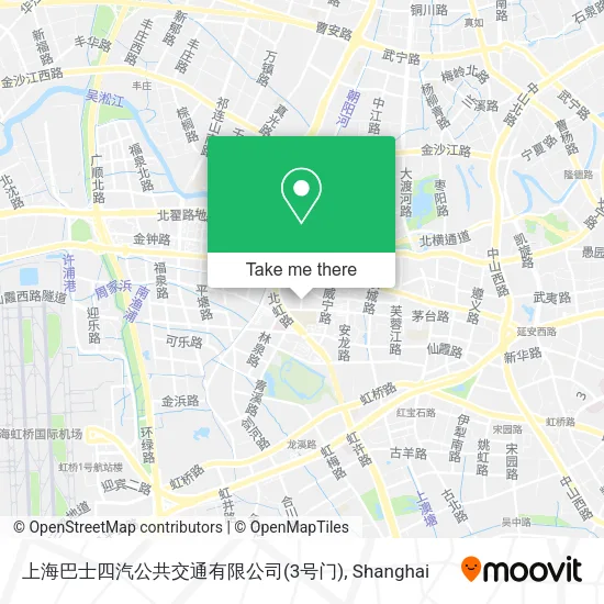 上海巴士四汽公共交通有限公司(3号门) map
