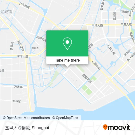 嘉里大通物流 map