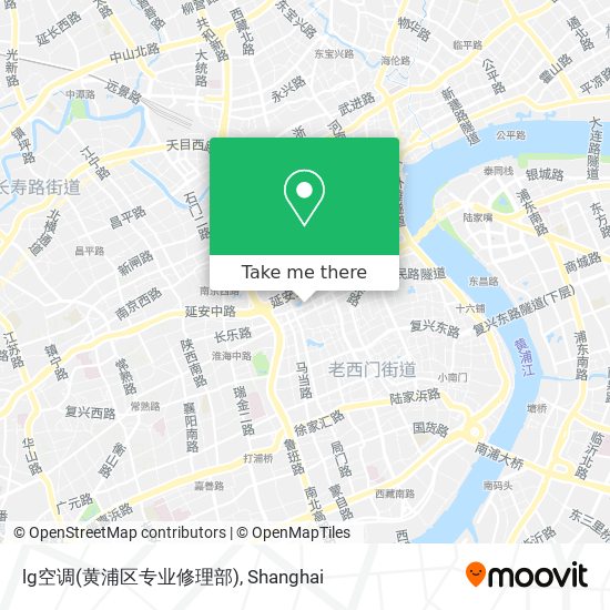 lg空调(黄浦区专业修理部) map