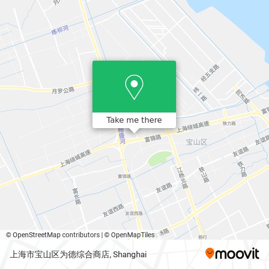 上海市宝山区为德综合商店 map