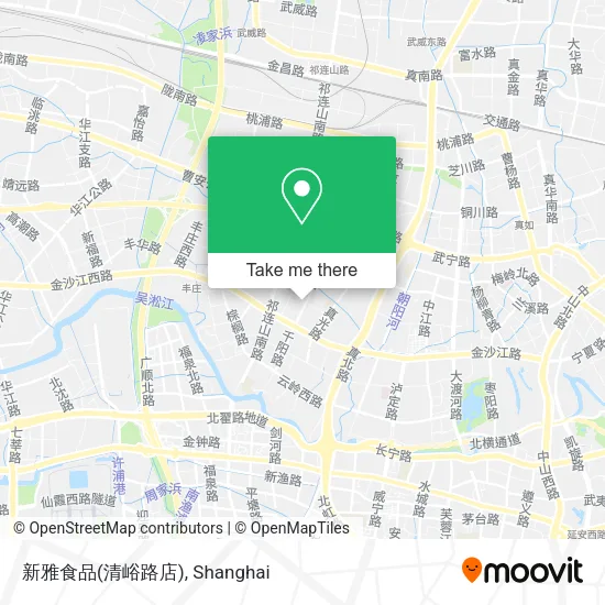 新雅食品(清峪路店) map