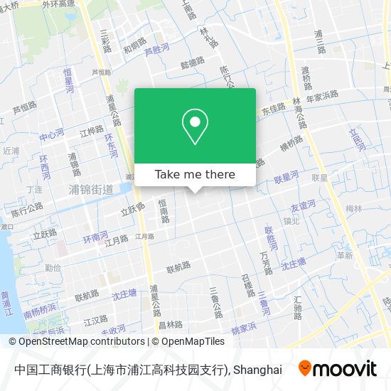 中国工商银行(上海市浦江高科技园支行) map