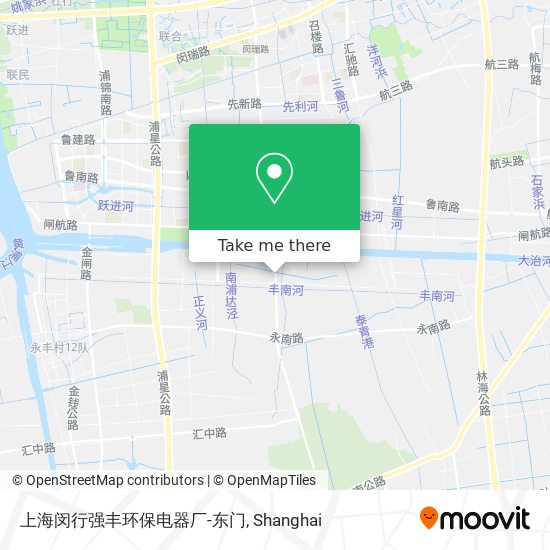 上海闵行强丰环保电器厂-东门 map