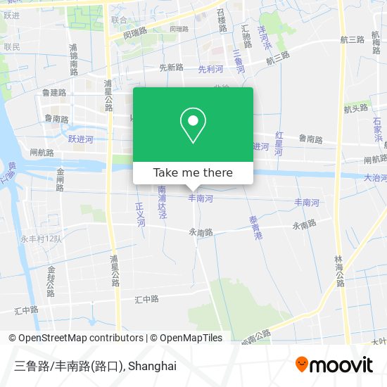 三鲁路/丰南路(路口) map