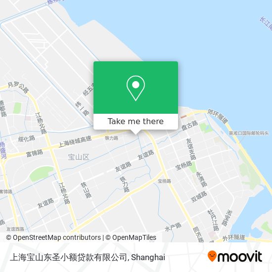 上海宝山东圣小额贷款有限公司 map