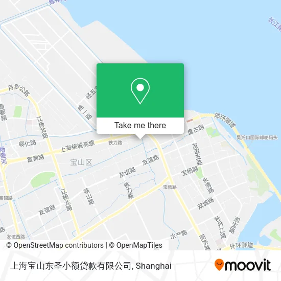 上海宝山东圣小额贷款有限公司 map