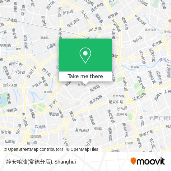 静安粮油(常德分店) map