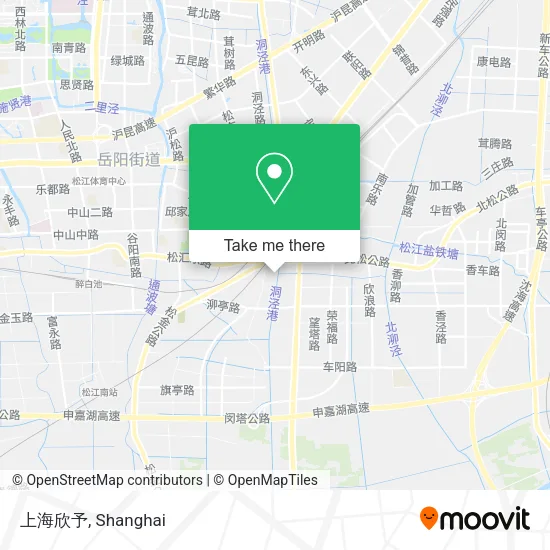上海欣予 map