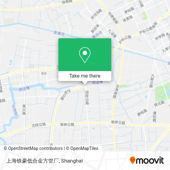 上海铁豪低合金方管厂 map