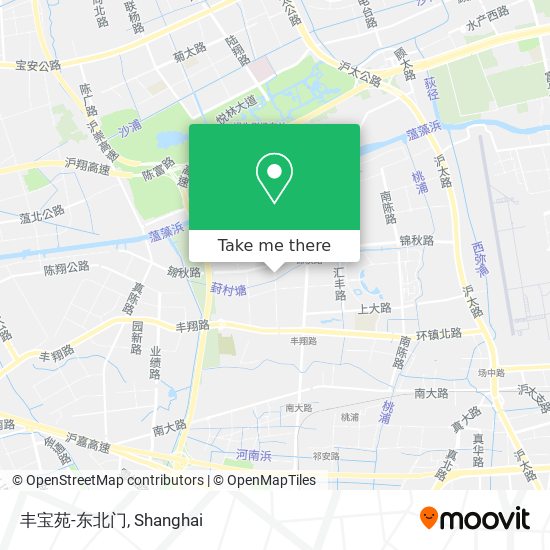 丰宝苑-东北门 map
