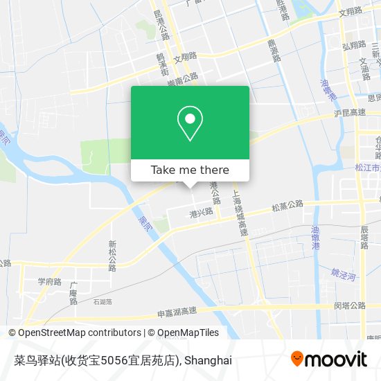 菜鸟驿站(收货宝5056宜居苑店) map