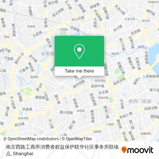 南京西路工商所消费者权益保护联华社区事务所联络点 map