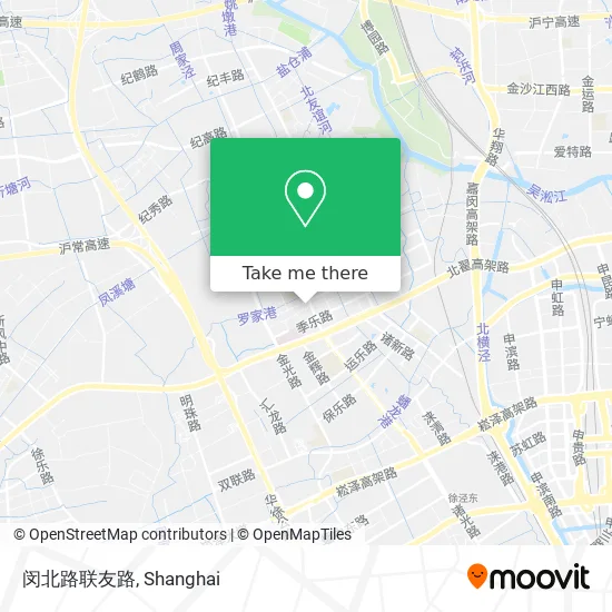 闵北路联友路 map