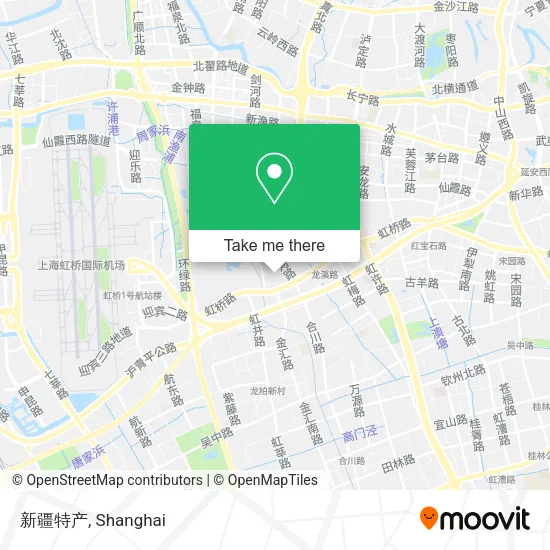 新疆特产 map