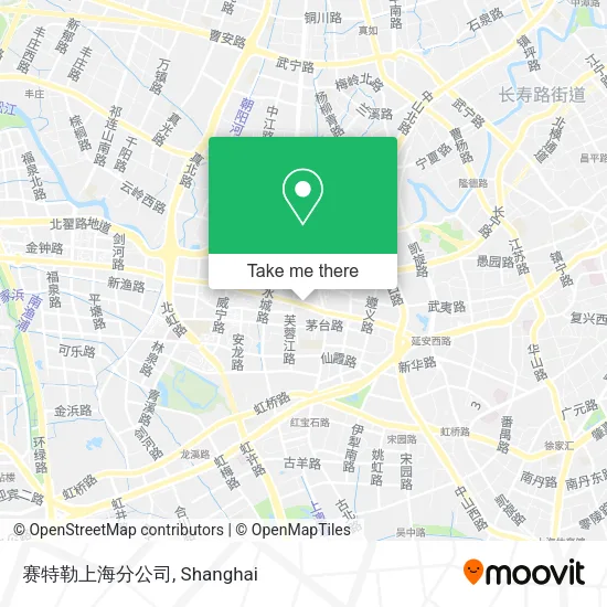 赛特勒上海分公司 map