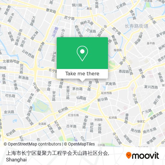 上海市长宁区凝聚力工程学会天山路社区分会 map