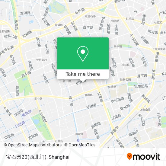 宝石园20(西北门) map