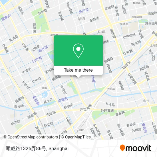 顾戴路1325弄86号 map