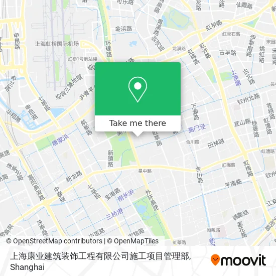 上海康业建筑装饰工程有限公司施工项目管理部 map