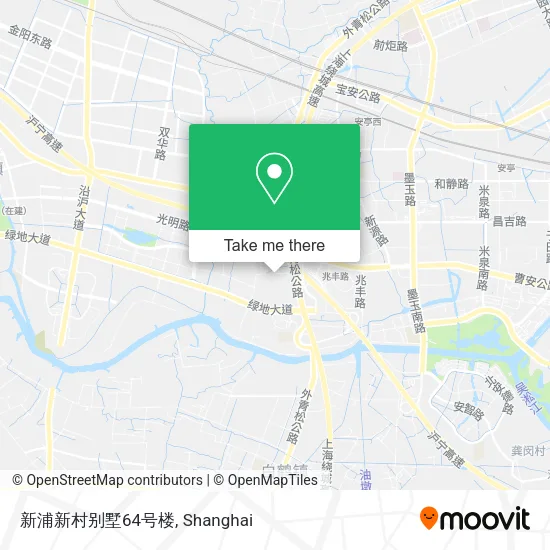 新浦新村别墅64号楼 map