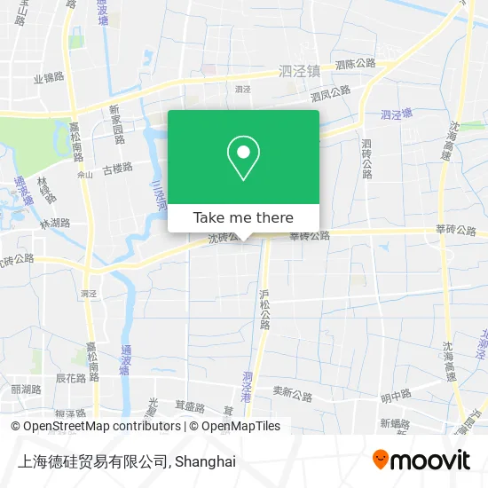 上海德硅贸易有限公司 map