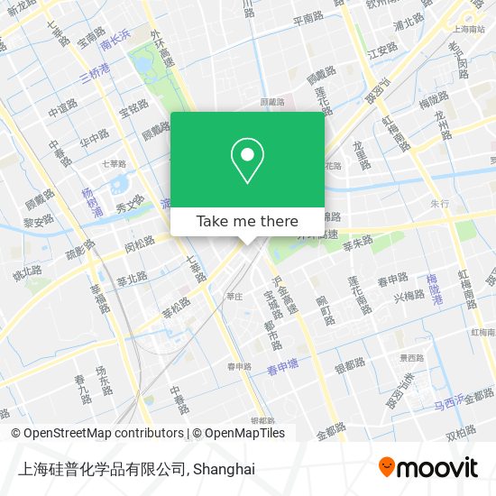 上海硅普化学品有限公司 map