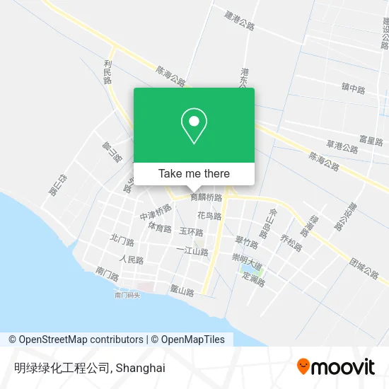 明绿绿化工程公司 map